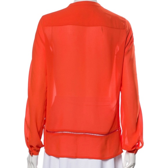 EUC Michael Kors Blouse, Orange, XS - Picture 3 of 11